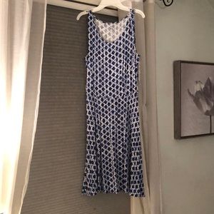 Blue Patterned Sundress! Never Worn!
